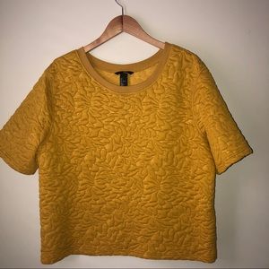 H&M Boxy Textured Top Size L